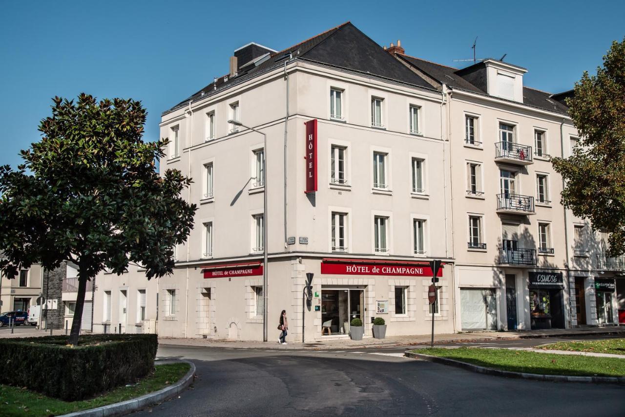 אנז'ה Hotel De Champagne מראה חיצוני תמונה